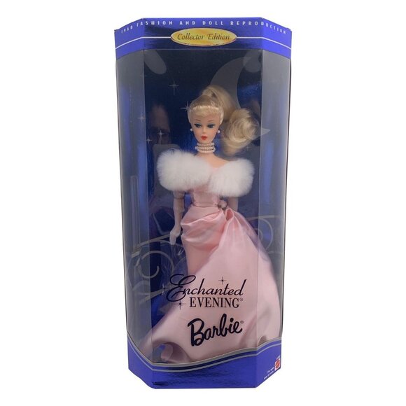 Enchanted Evening Barbie Doll Blonde 1995 CE NIB Mattel 1960 Repro #14992 - Picture 1 of 6